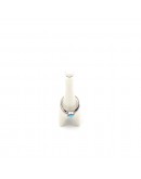 Hoogii Adorable Little Ceramic Tanystropheus Jewelry Ring Holder,Engagement Ring and Wedding Ring Display Holder Stand