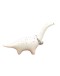 Hoogii Adorable Little Ceramic Tanystropheus Jewelry Ring Holder,Engagement Ring and Wedding Ring Display Holder Stand